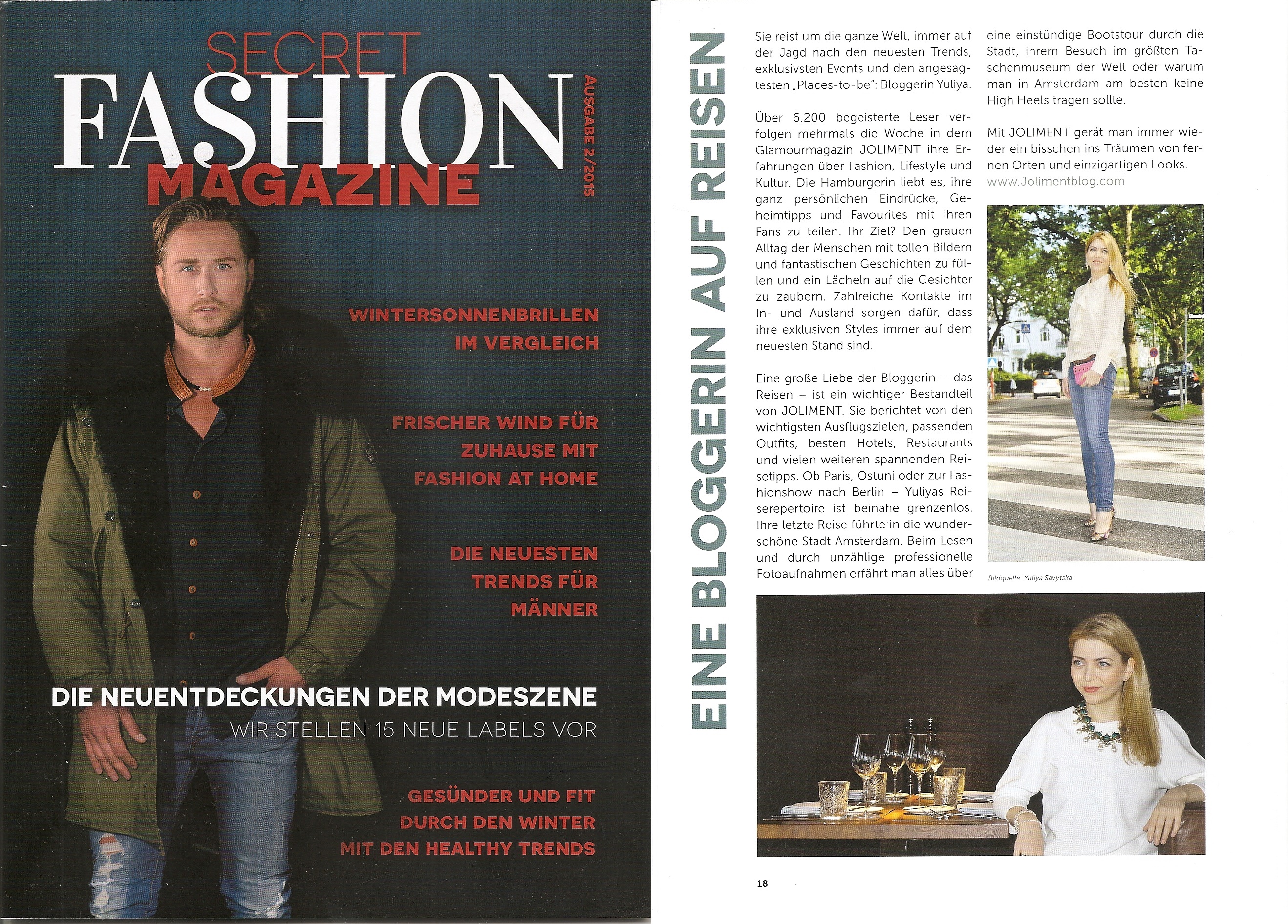 Secret Fashion Magazine - Ausgabe 2-2015