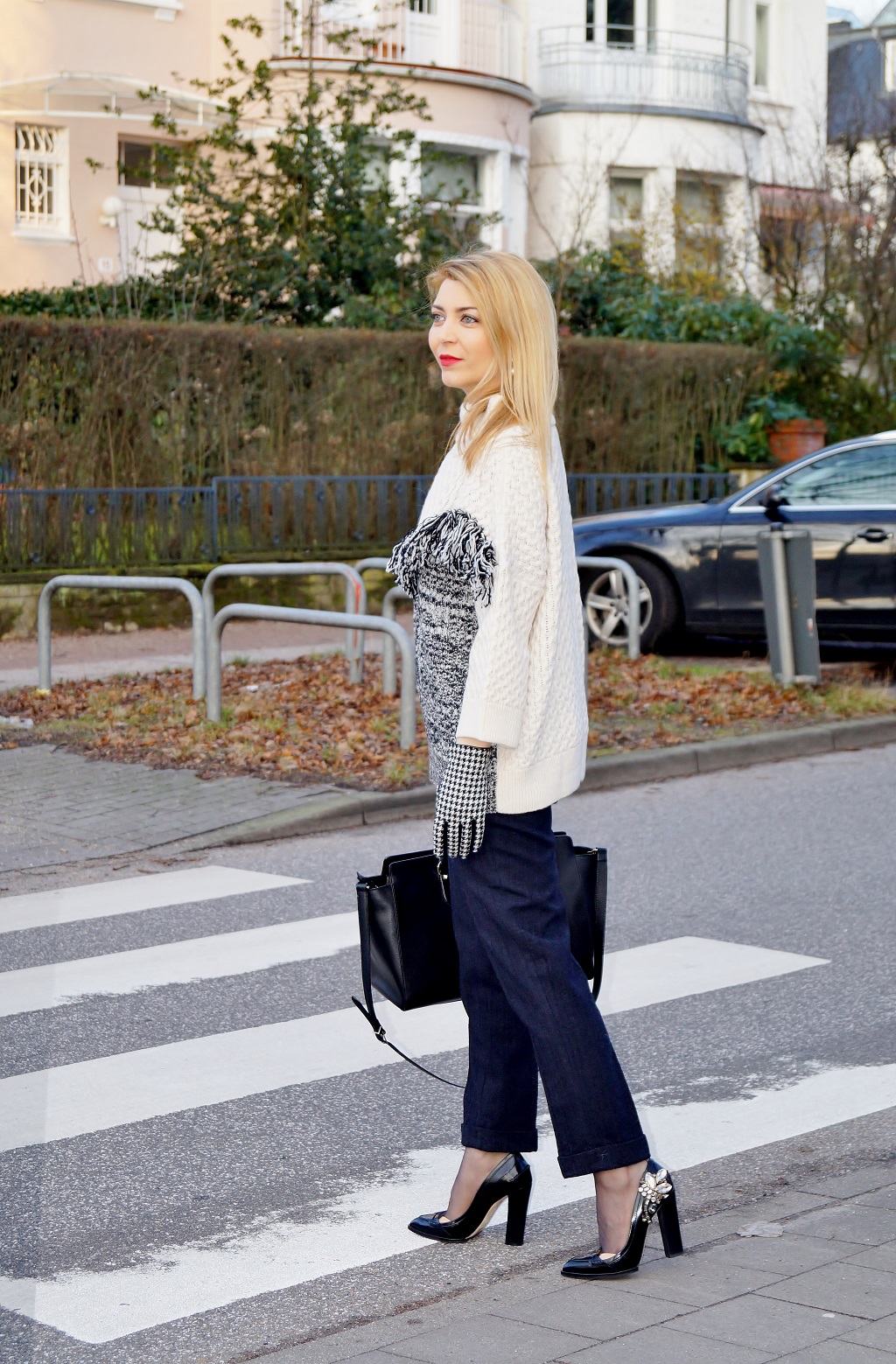 Trend Fransenpullover