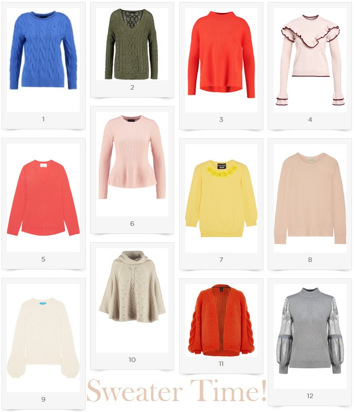 Sweater Time - My Accessible Picks Winter 2018