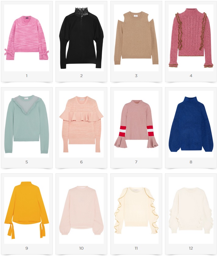 Sweater Time - My Premium Picks Winter 2018